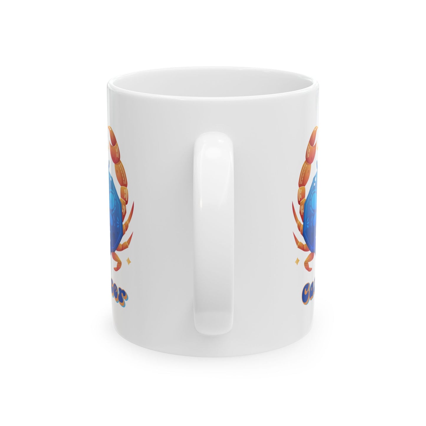 Cancer Zodiac Sign Ceramic Mug,  Cancer Zodiac Sign Coffee Mug, Zodiac Horoscope Signs Ceramic Mug, 11oz