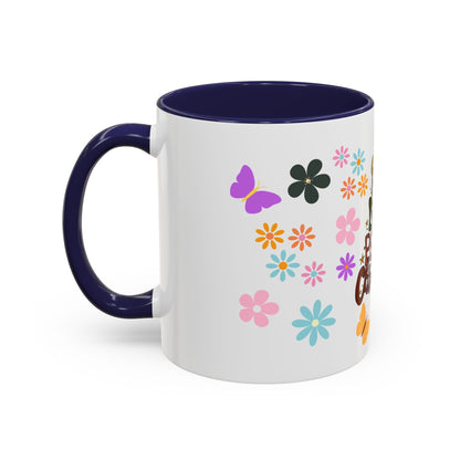 Joy Hope Love Peace Christmas Accent Coffee Mug, 11oz