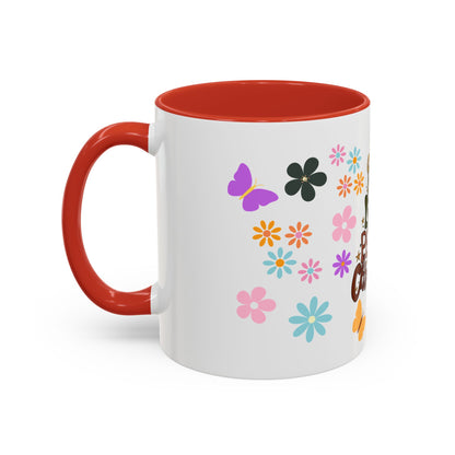 Joy Hope Love Peace Christmas Accent Coffee Mug, 11oz