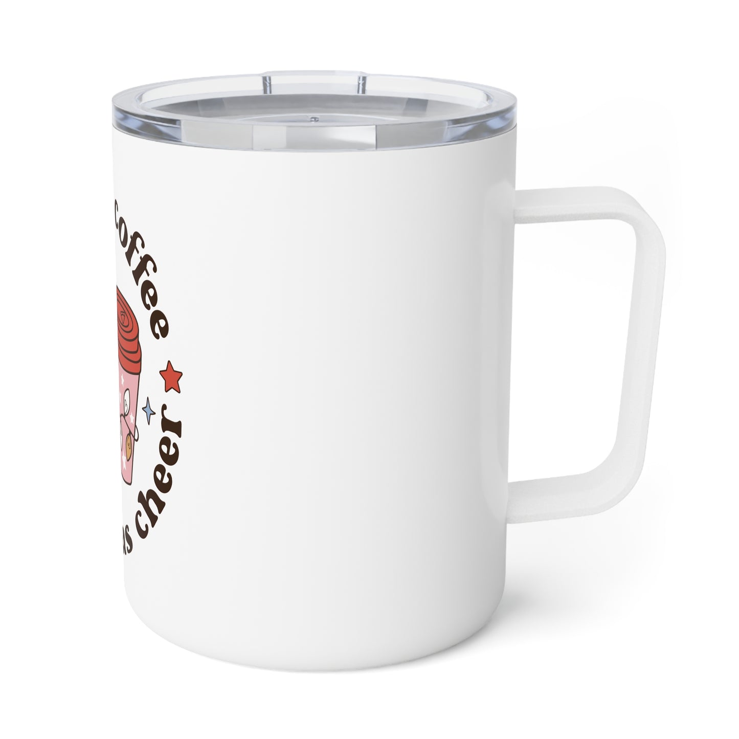 I run on Coffee Insulated Coffee Mug, 10oz