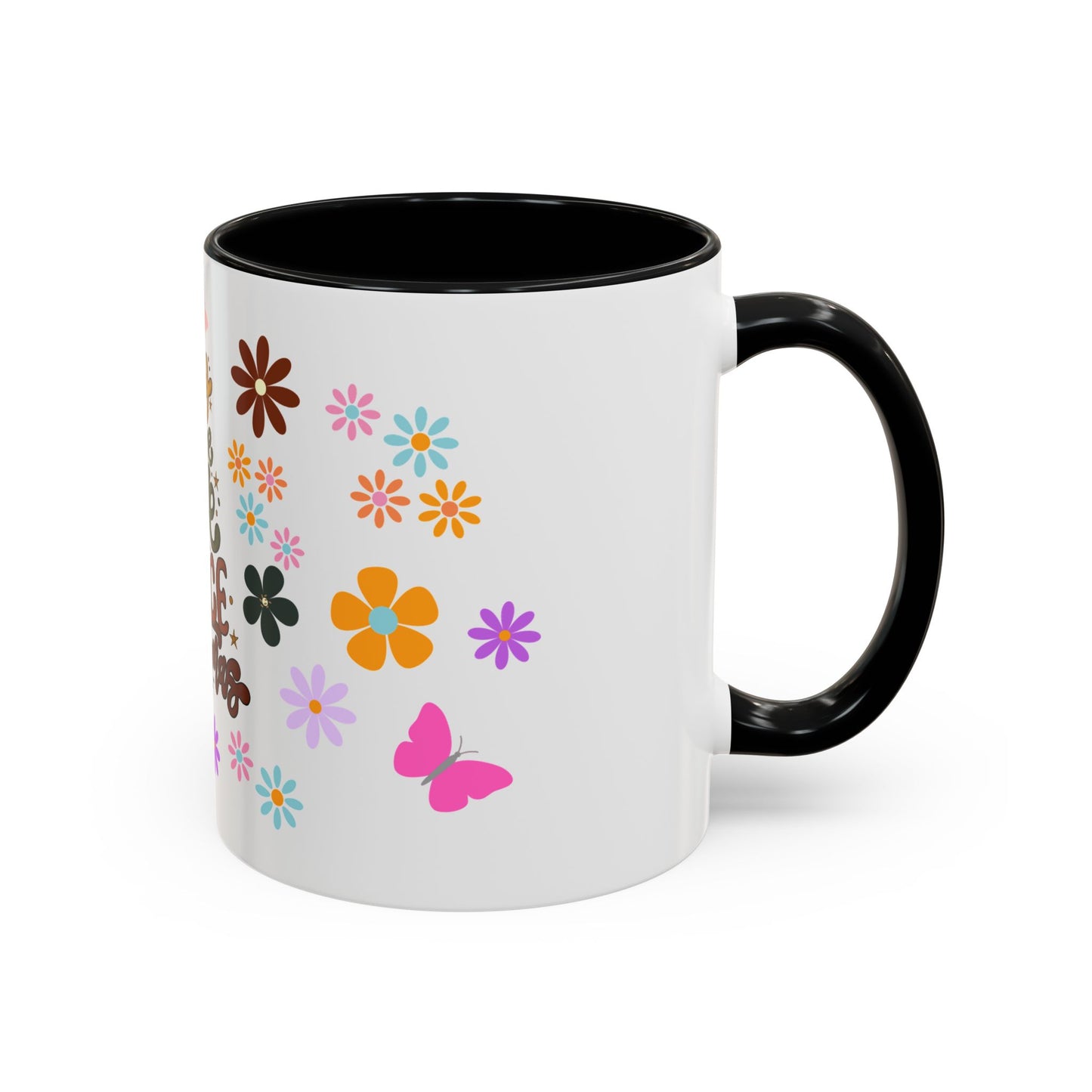 Joy Hope Love Peace Christmas Accent Coffee Mug, 11oz