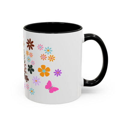 Joy Hope Love Peace Christmas Accent Coffee Mug, 11oz
