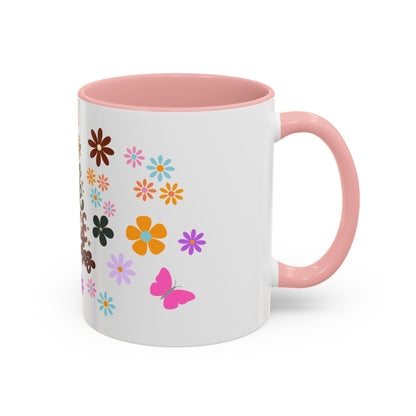 Joy Hope Love Peace Christmas Accent Coffee Mug, 11oz