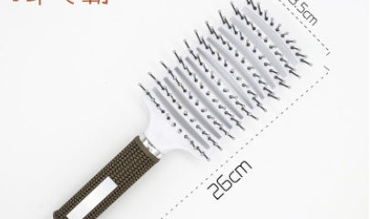 Hairbrush Anti-Klit Brushy Women Detangler Hair Brush Bristle Nylon Scalp Massage Teaser Brush
