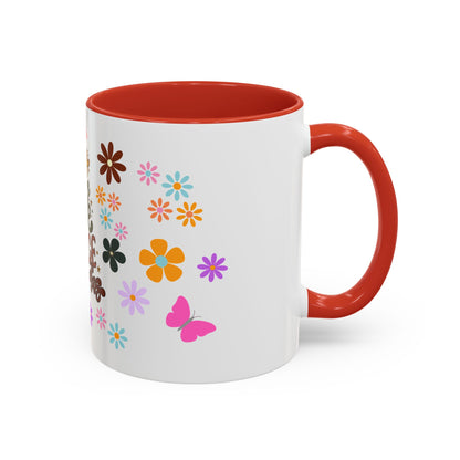 Joy Hope Love Peace Christmas Accent Coffee Mug, 11oz