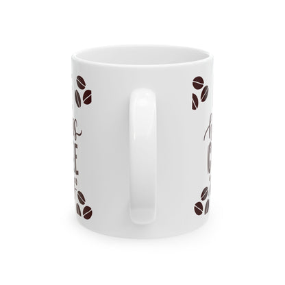 Life Happens Coffee Helps Ceramic Mug, 11oz