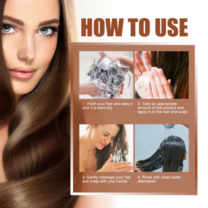 Batana Oil Conditioner Moisturizes, Repairs, Strengthens Hair Roots, Prevents Splitting, Dense Hair, And Solidifies And Fluffy Hair