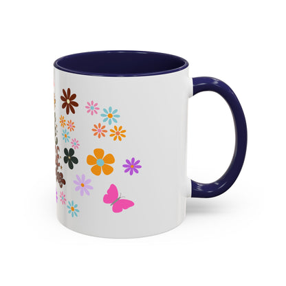 Joy Hope Love Peace Christmas Accent Coffee Mug, 11oz