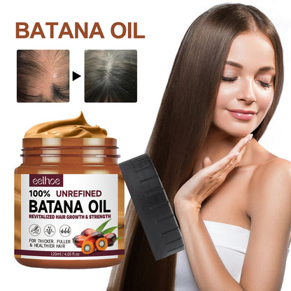 Batana Oil Conditioner Moisturizes, Repairs, Strengthens Hair Roots, Prevents Splitting, Dense Hair, And Solidifies And Fluffy Hair
