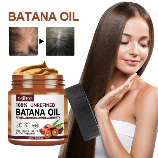 Batana Oil Conditioner Moisturizes, Repairs, Strengthens Hair Roots, Prevents Splitting, Dense Hair, And Solidifies And Fluffy Hair