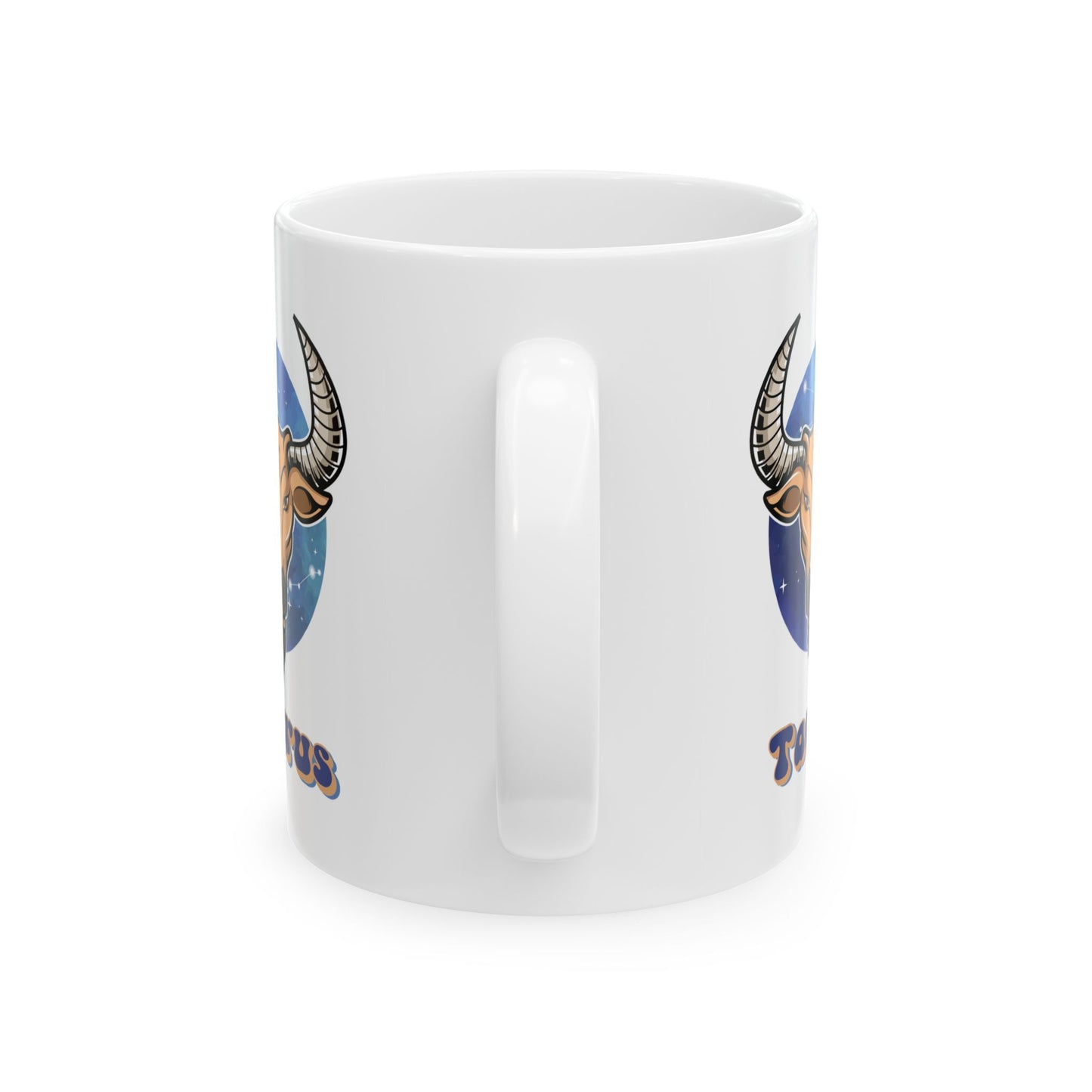 Taurus Zodiac Sign Ceramic Mug, Taurus Zodiac Sign Coffee Mug, Zodiac Horoscope Signs Ceramic Mug, 11oz