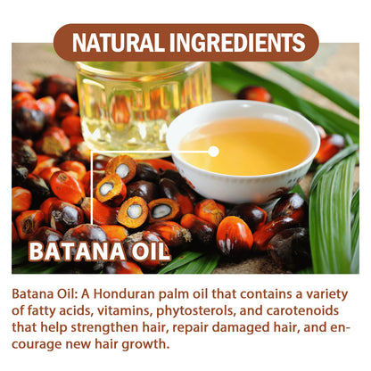 Batana Oil Conditioner Moisturizes, Repairs, Strengthens Hair Roots, Prevents Splitting, Dense Hair, And Solidifies And Fluffy Hair