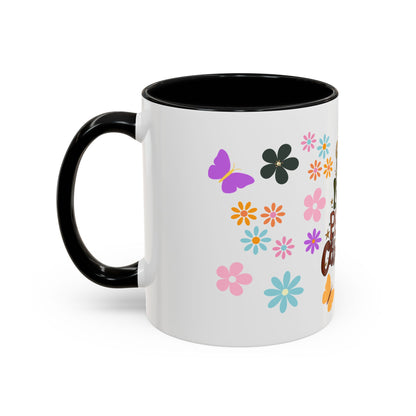 Joy Hope Love Peace Christmas Accent Coffee Mug, 11oz