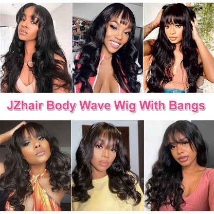 Body Wave Wig Swiss Lace, Transparent Lace, Natural Color 150% Density