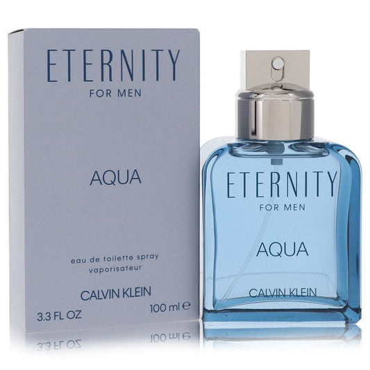 Eternity Aqua Eau De Toilette Spray By Calvin Klein New in Box