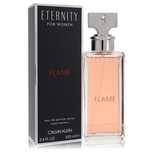 Eternity Flame Eau De Parfum Spray By Calvin Klein New in Box