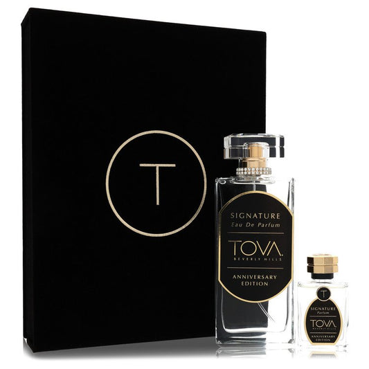Tova Signature Anniversary Edition Eau De Parfum Spray + 1/2 oz Pure Perfume By Tova Beverly Hills