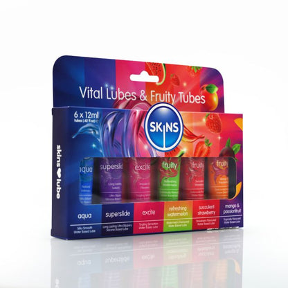 Skins 12ml Sampler Tubes Vital & Fruity 6pk