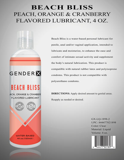Gender X Beach Bliss Flavored Lube