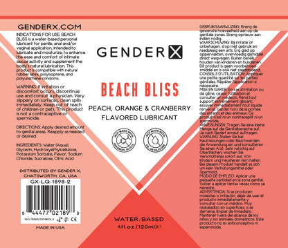 Gender X Beach Bliss Flavored Lube