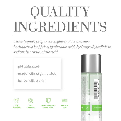 Jo Waterbased Aloe Original 4fl Oz