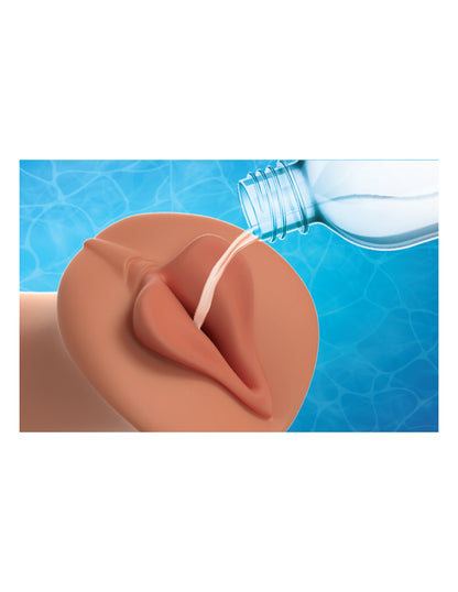 Pdx Extreme Wet Pussies Super Luscious Lips Xxl - Brown