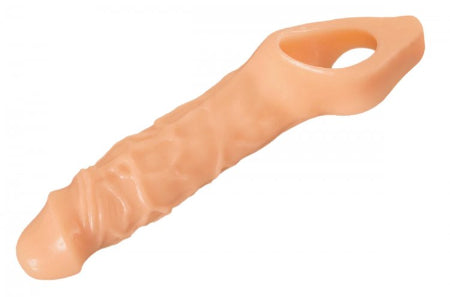 Size Matters Really Ample Penis Enhancer Sheath Flesh - New