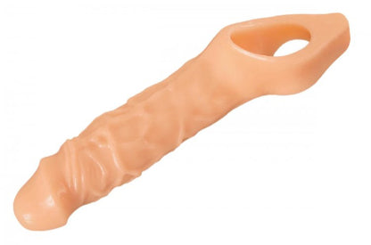 Size Matters Really Ample Penis Enhancer Sheath Flesh - New